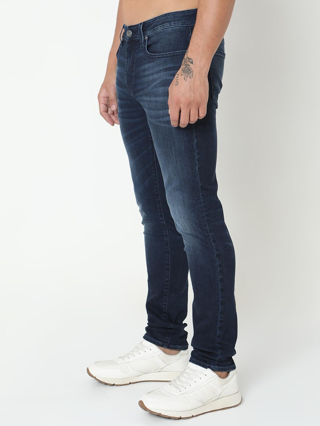 Anders Slim Fit Solid Denim