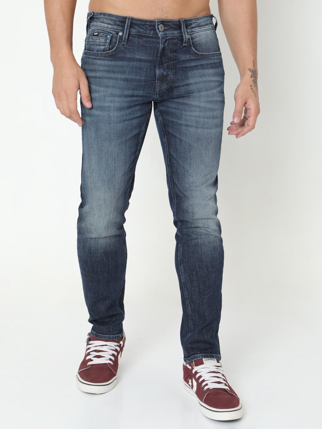 Norton Carrot Fit Solid Denim