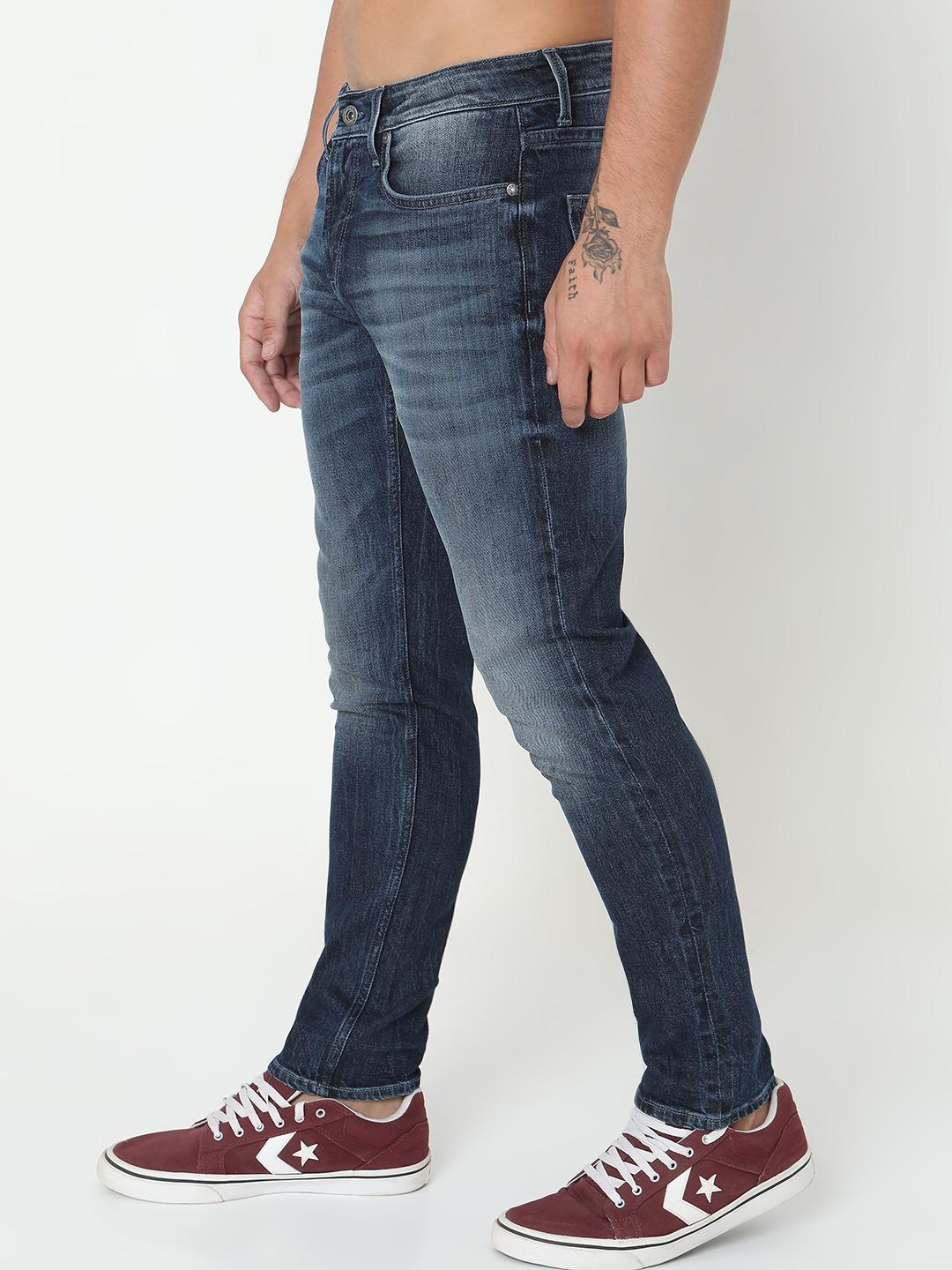 Norton Carrot Fit Solid Denim