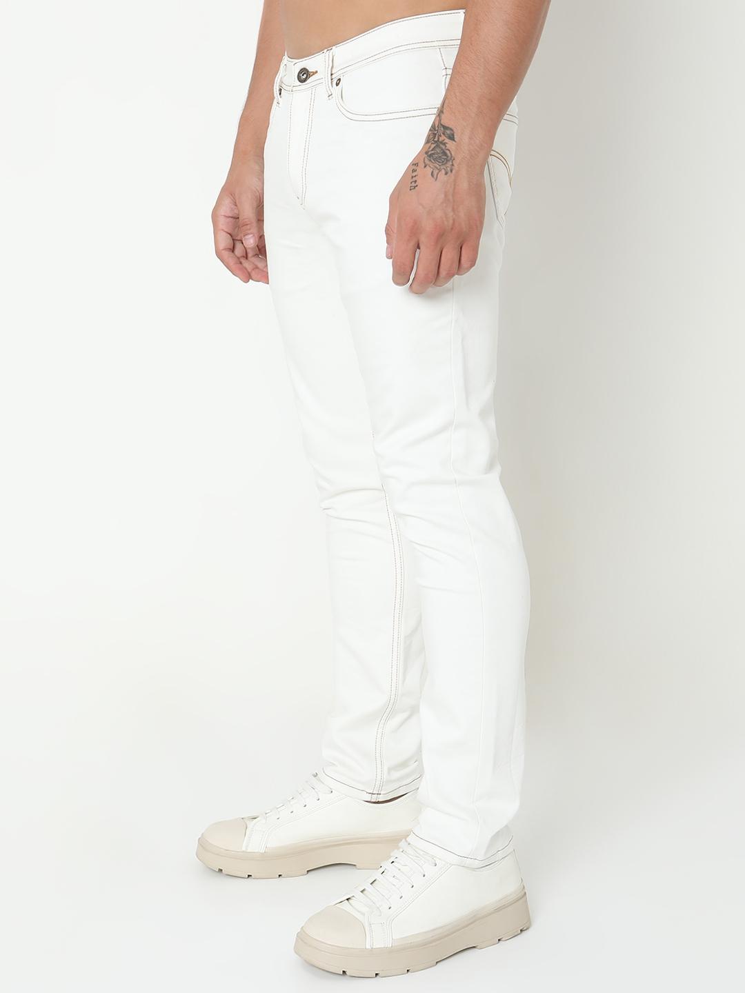 Toki Slim Straight Fit Solid Denim