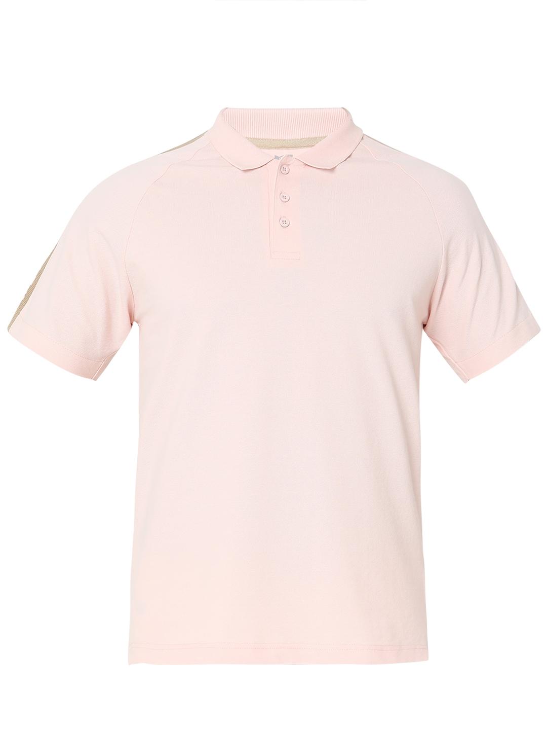 Regular Fit Solid Polo T-Shirt with Short Sleeve