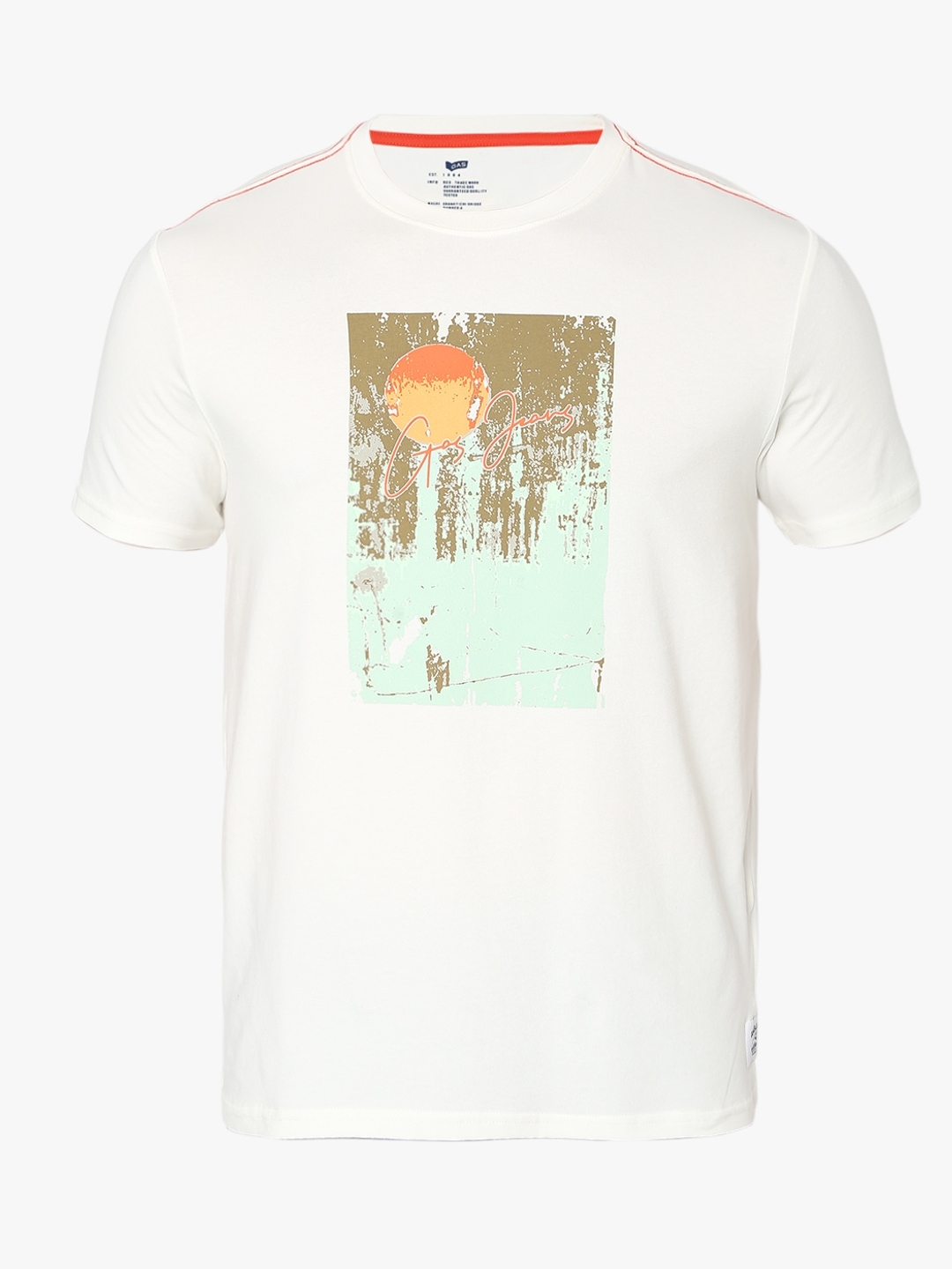 SCUBA ART Cloud Dancer Cotton T-Shirt