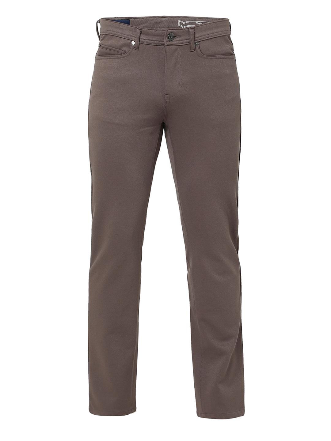 Slim Fit Solid Trousers