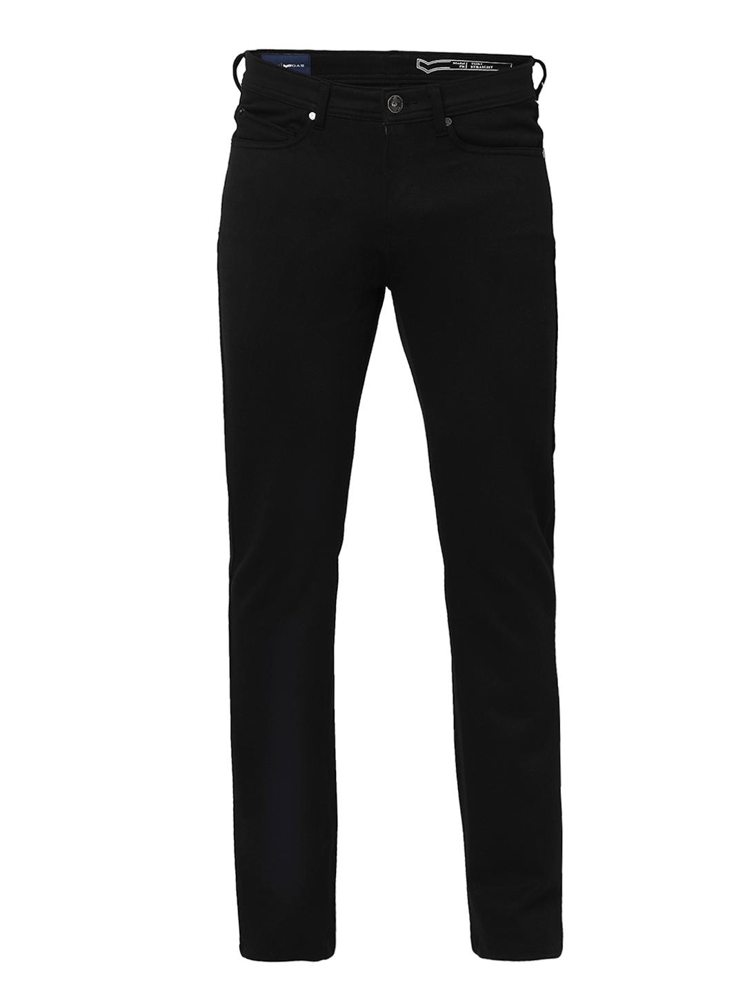 Slim Fit Solid Trousers