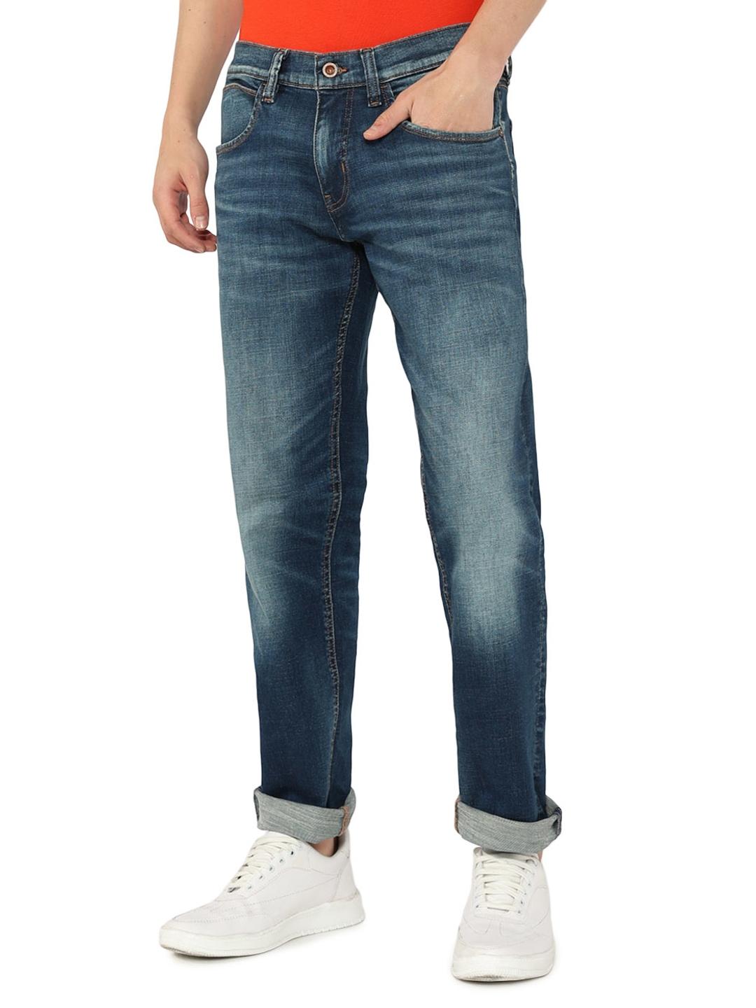 Jaxon Washed Straight Fit Denim