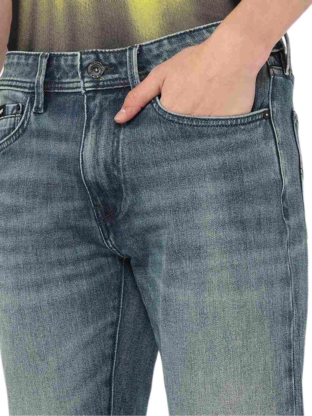 Albert Washed 4 Way Stretch Slim Denim