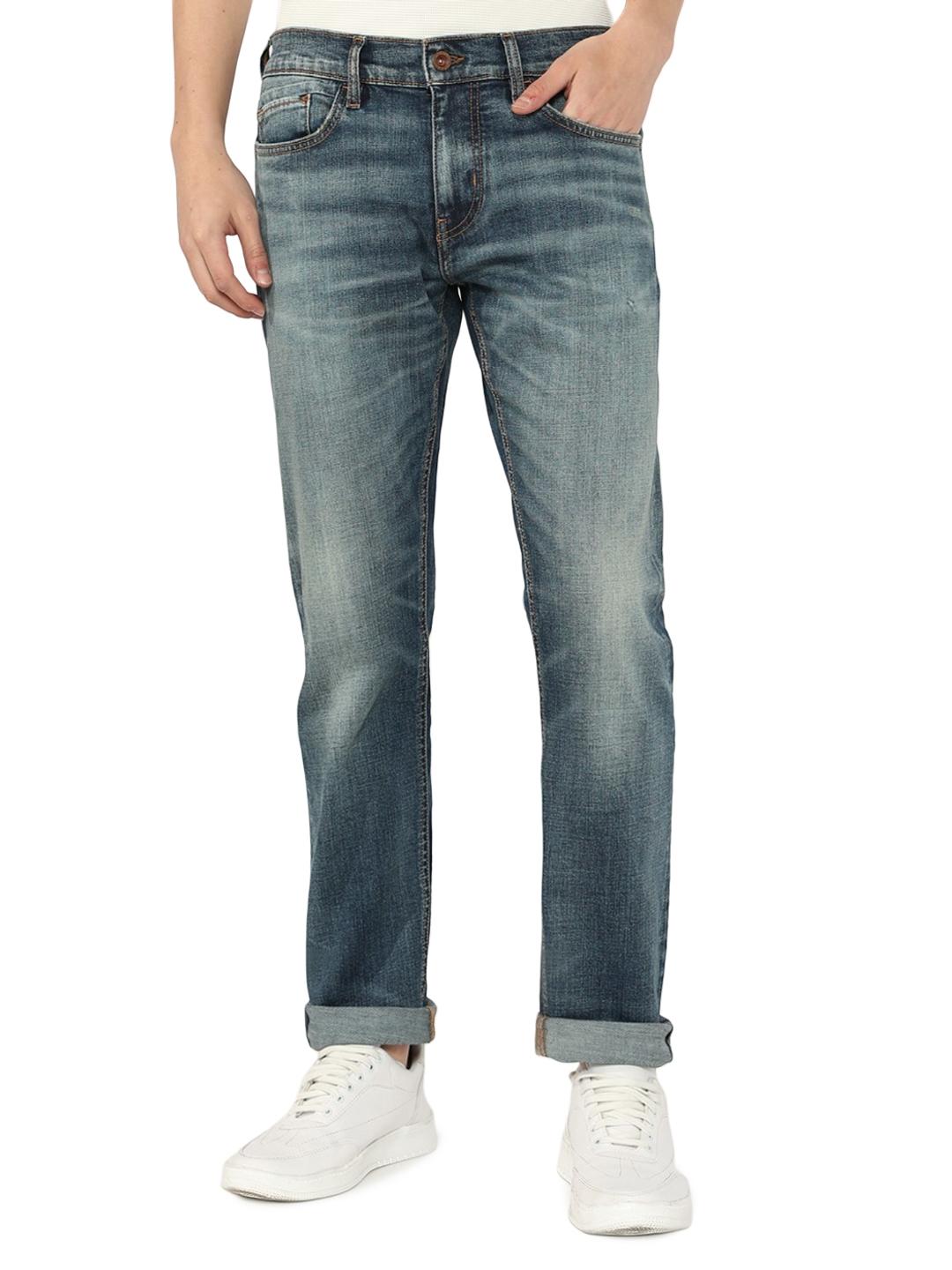 Toki Vintage Wash Slim Straight Denim