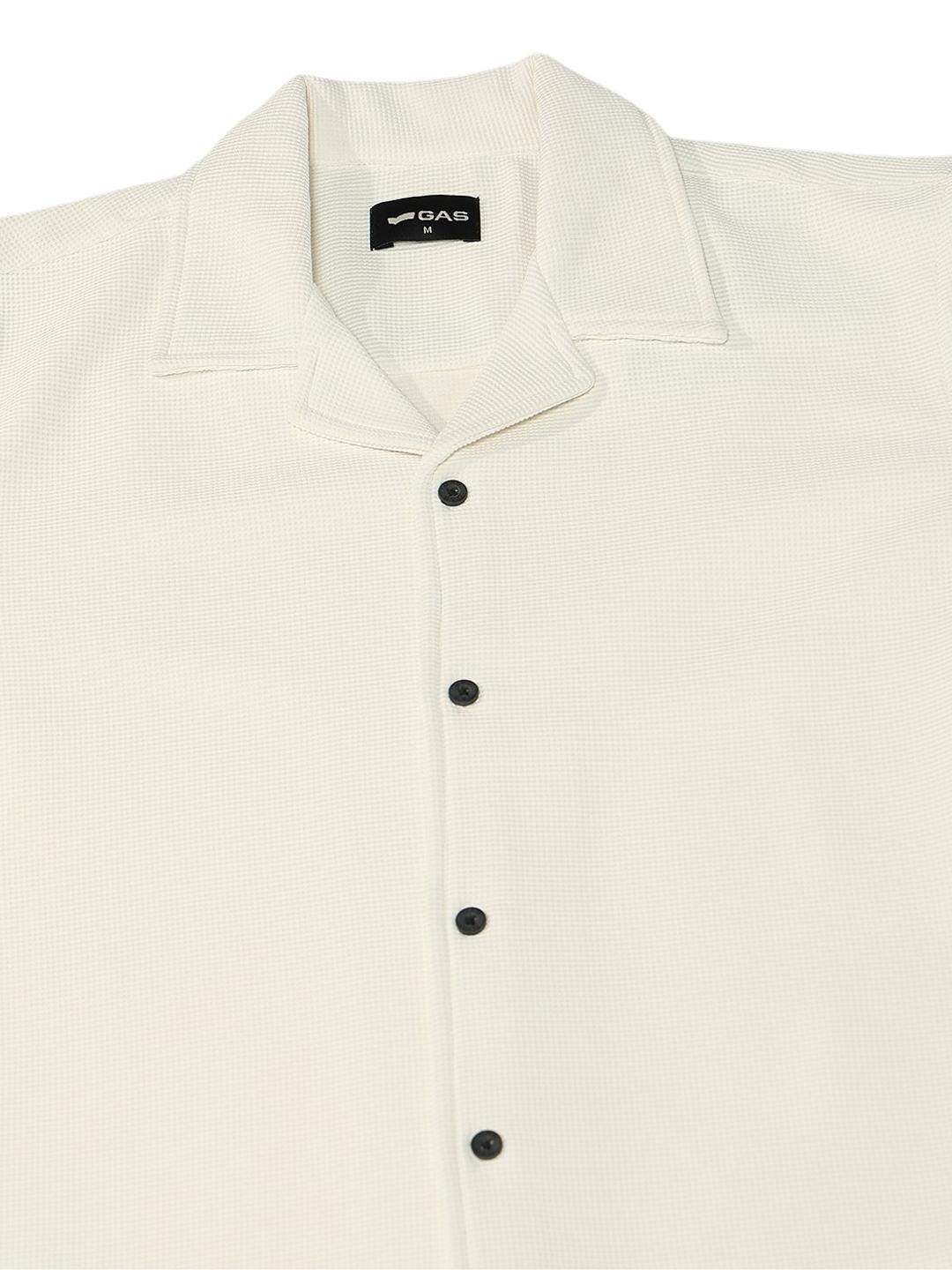 Ross Tape Detail Textured Shirt