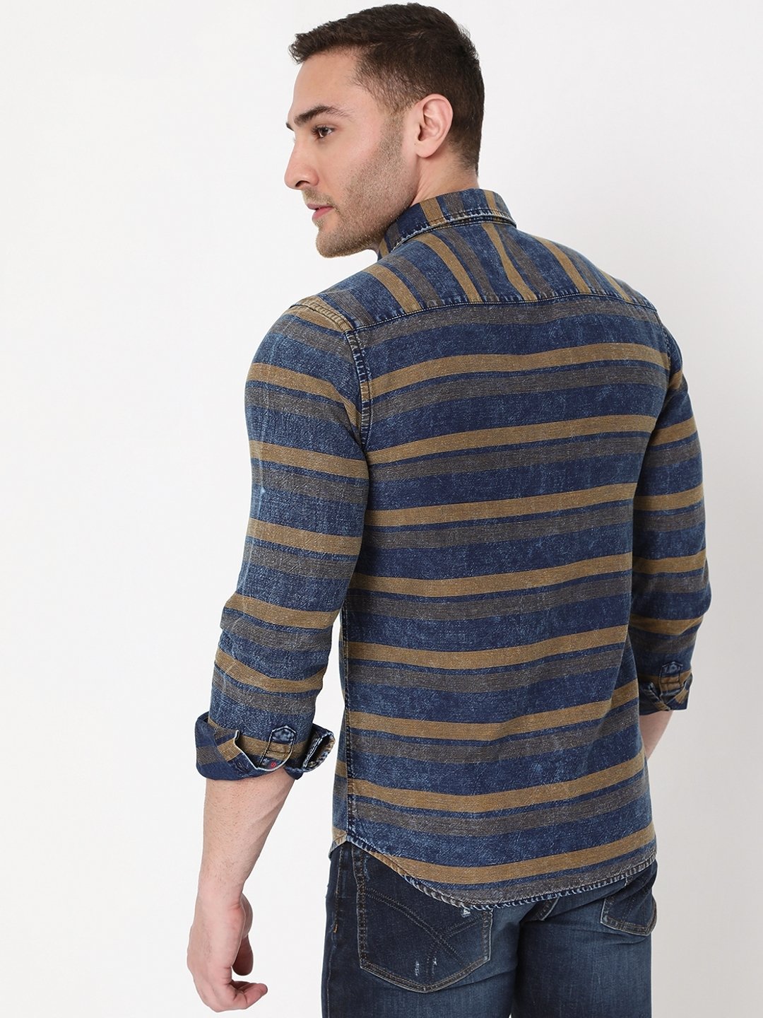 Slim Fit Striped Shirt