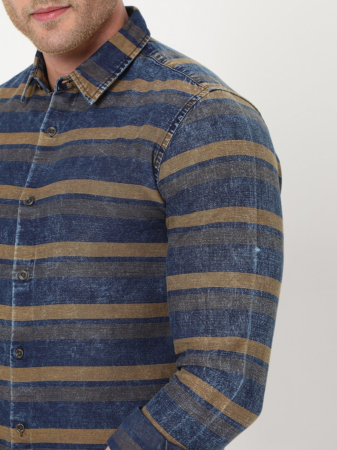 Slim Fit Striped Shirt