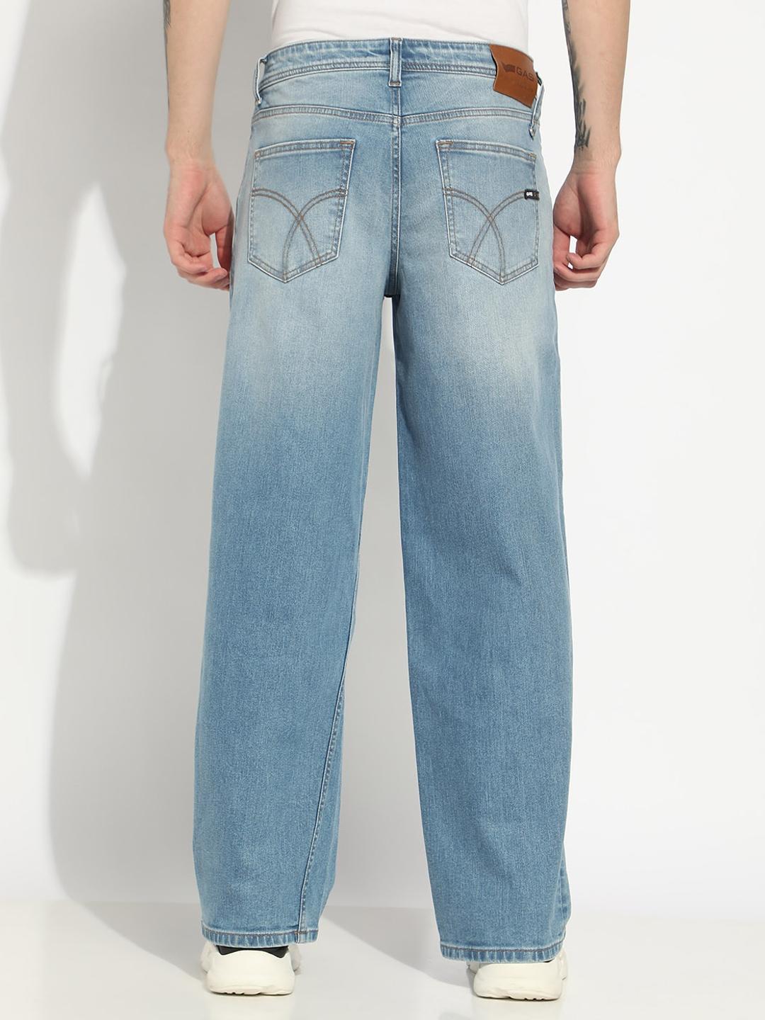 Relaxed Fit Zippered Fly Denim