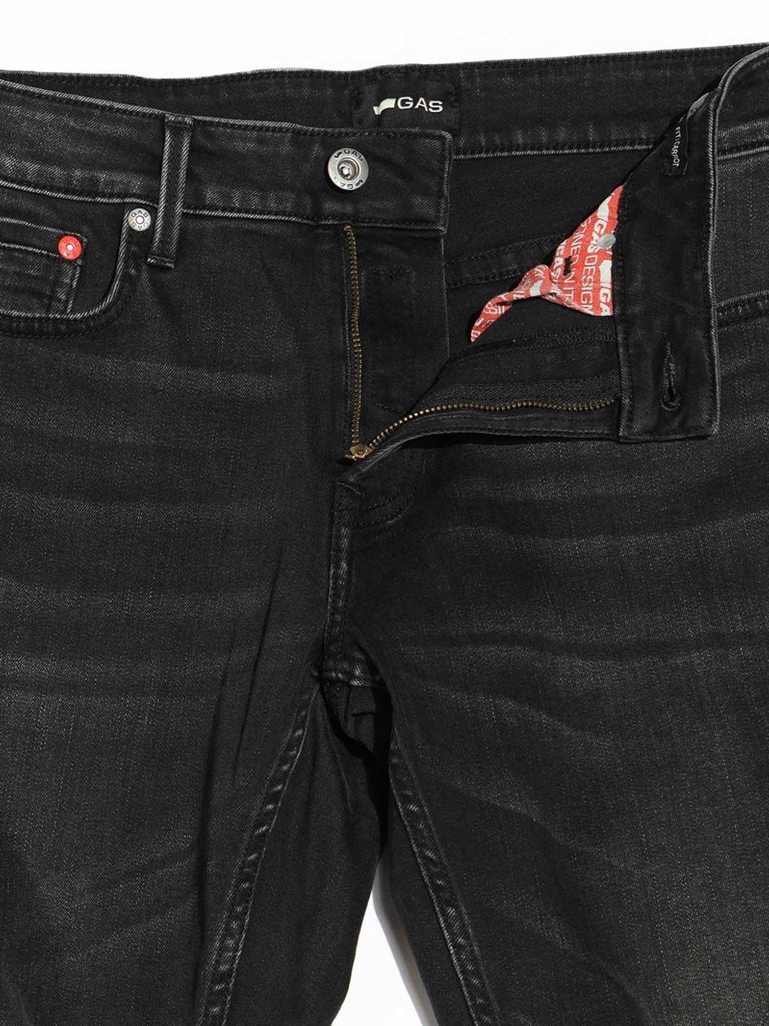 Carrot Fit Mid-rise Denim