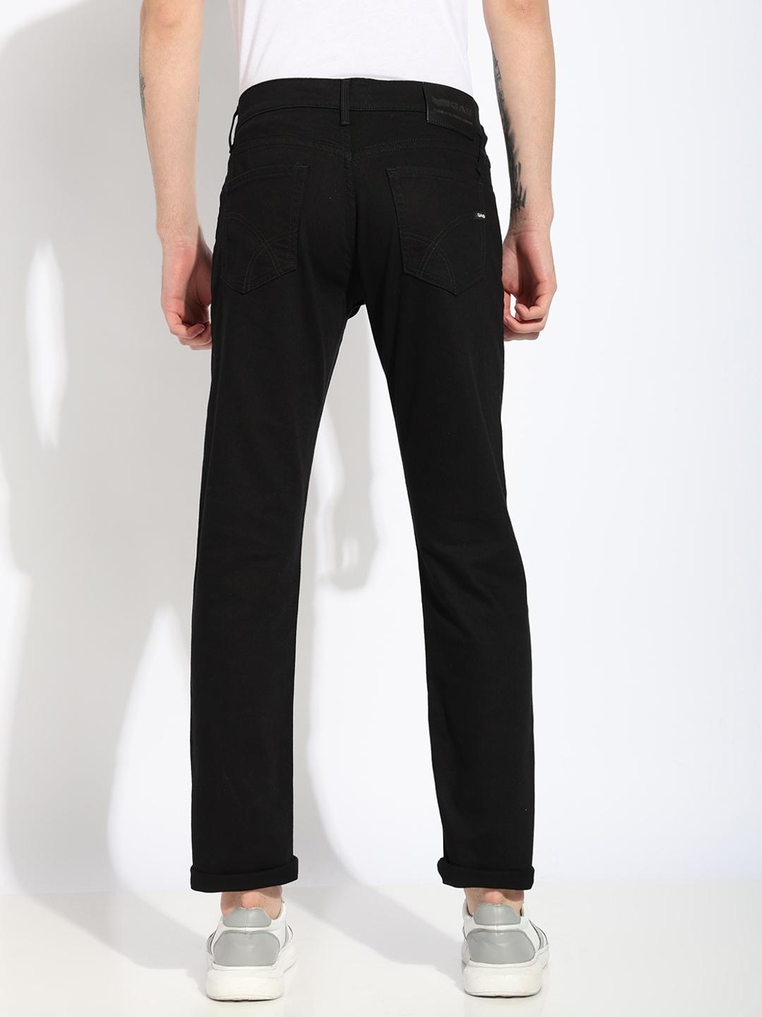 Relaxed Slim Fit Zippered Fly Denim