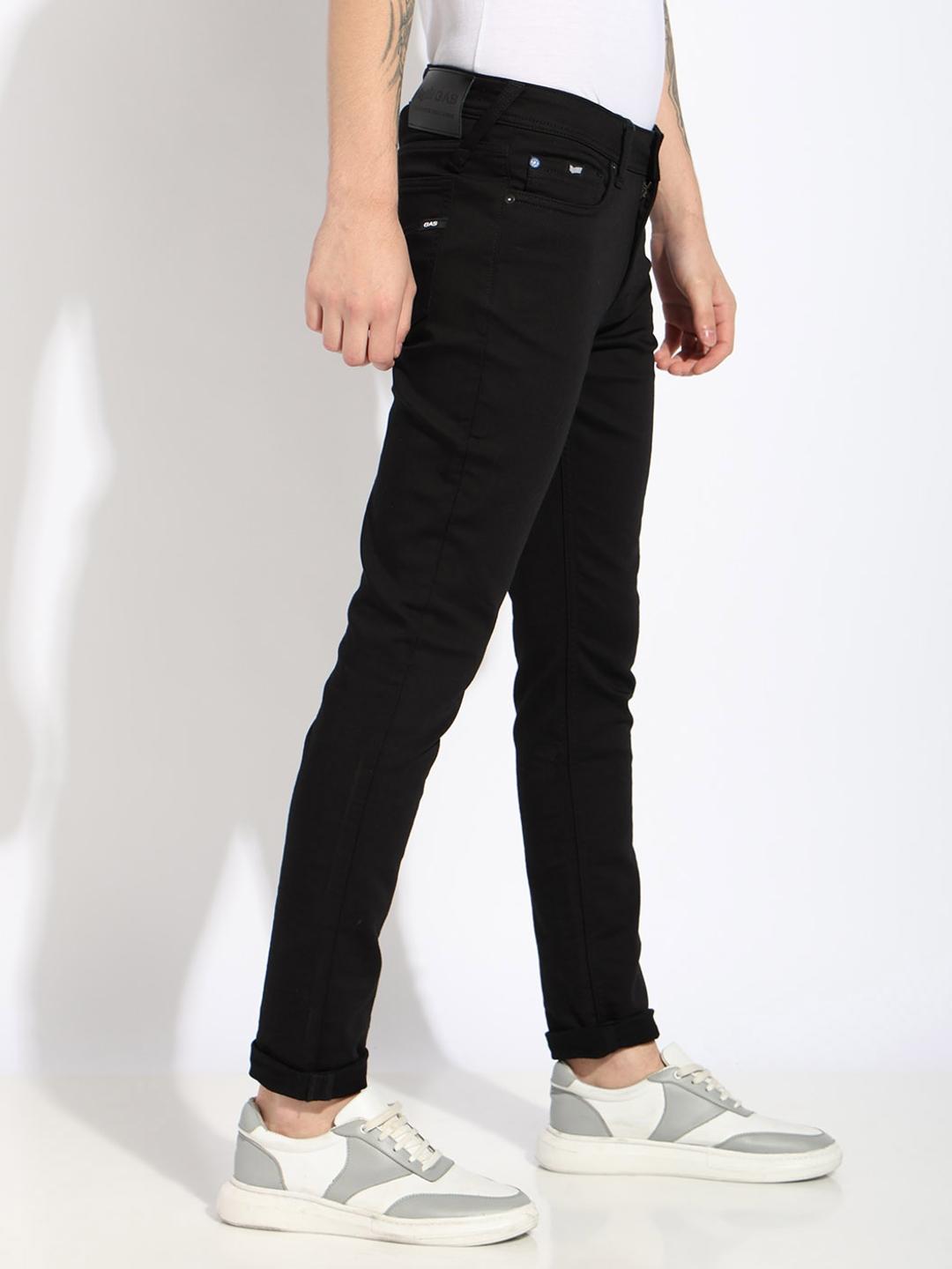 Skinny Fit Zippered Fly Denim