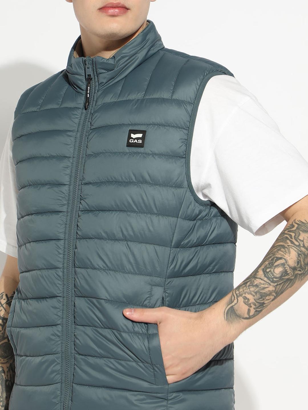 Multi Panelled Sleeveless Jacket/Gillet