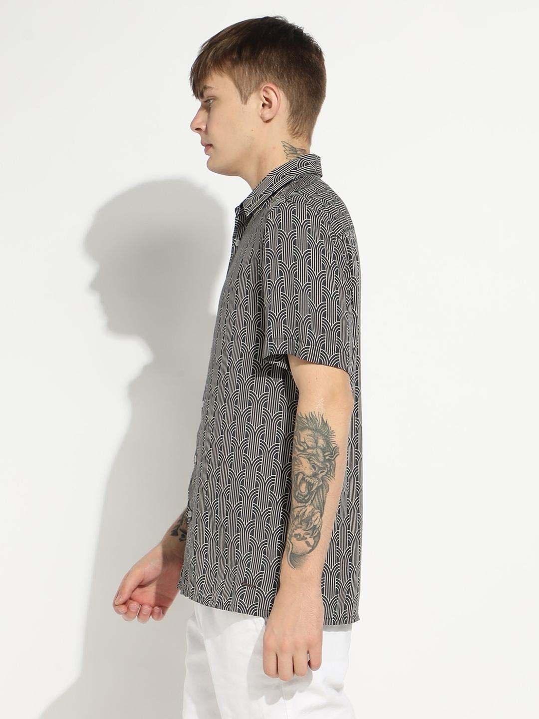 Short Sleeve Regular Fit Printed Shirt