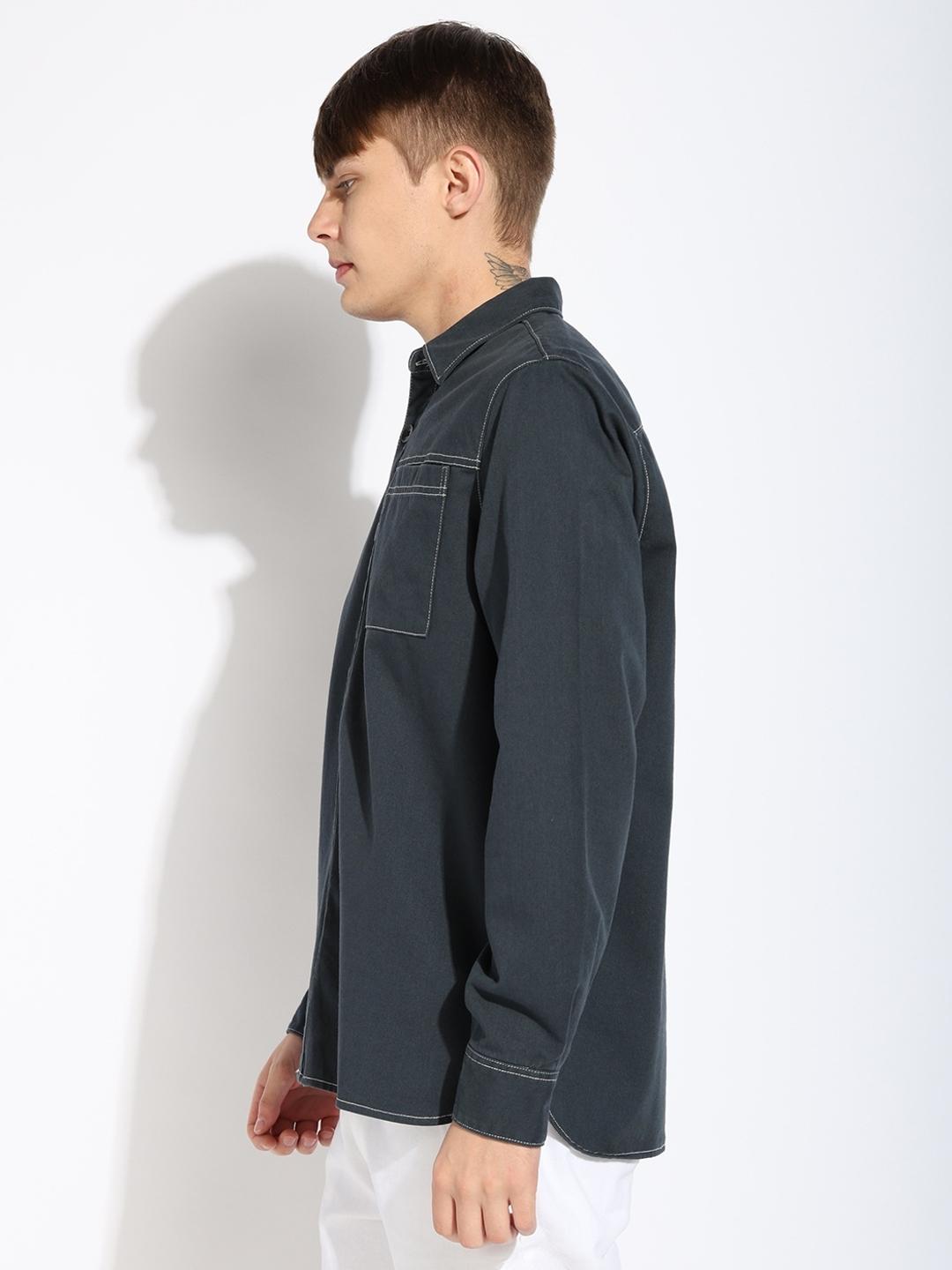 Full-length Sleeve Shacket Fit Shirt