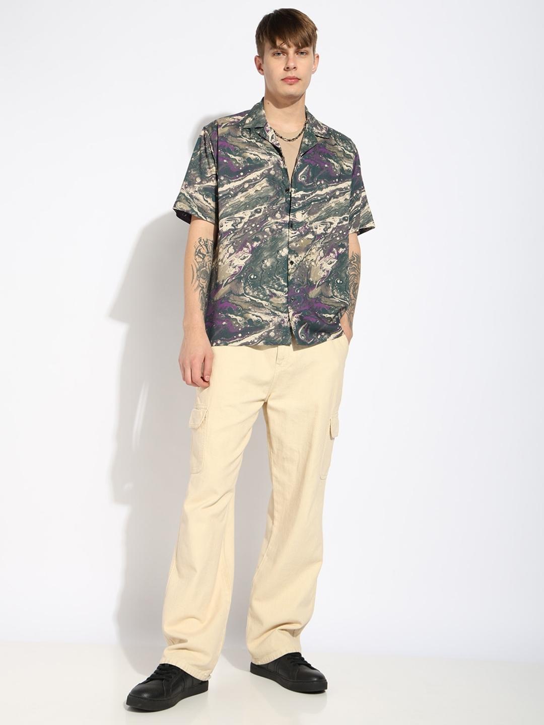 Regular Fit Resort Collar Shirt