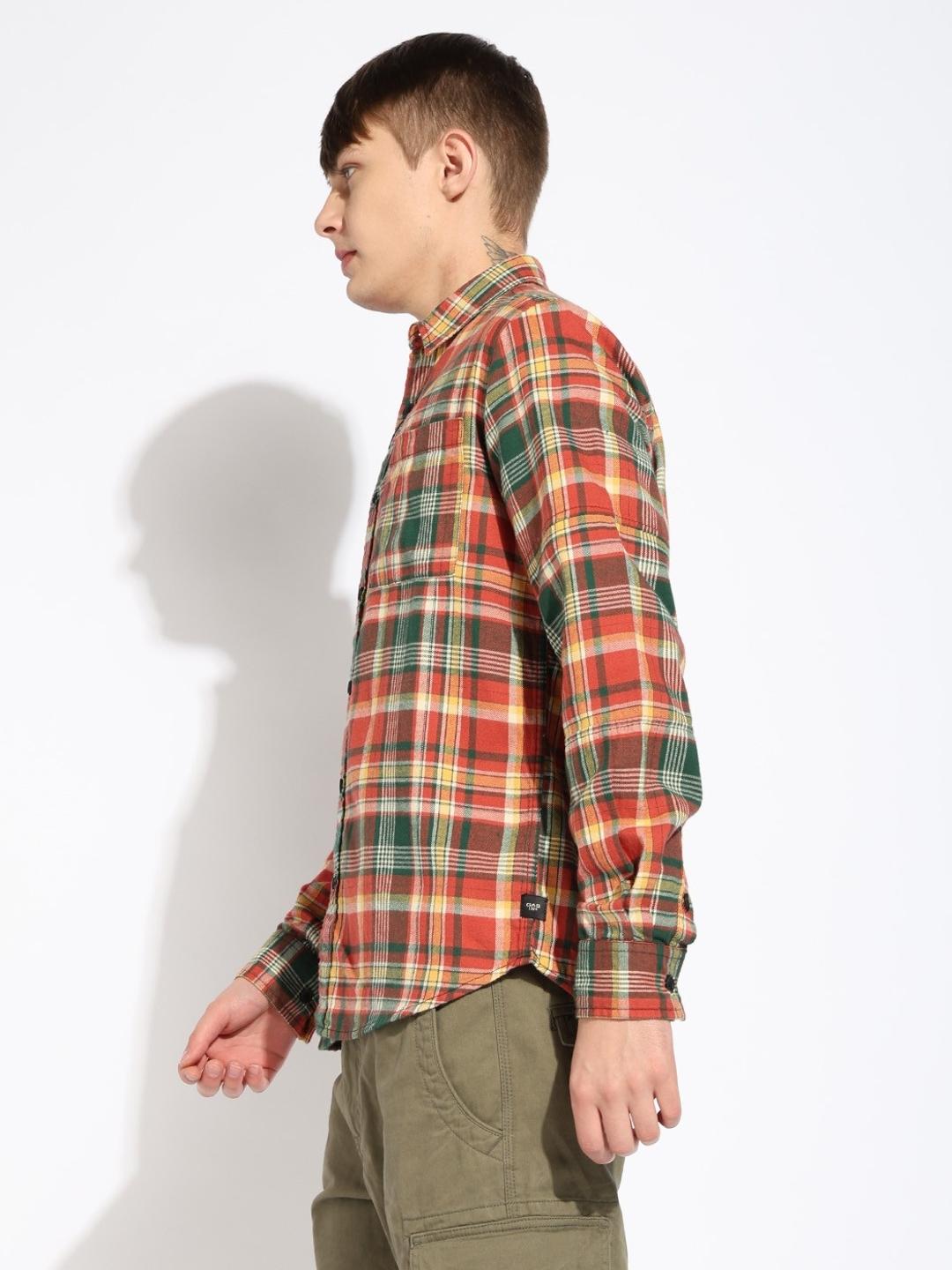 Full-length Sleeve Regular Fit Checked Shirt