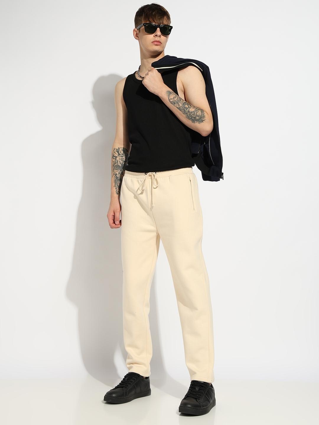 Solid Regular Fit Trackpant