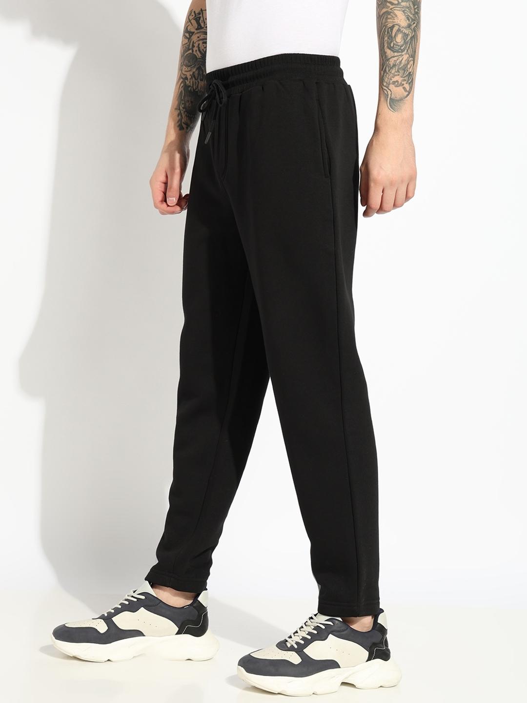 Solid Regular Fit Trackpant