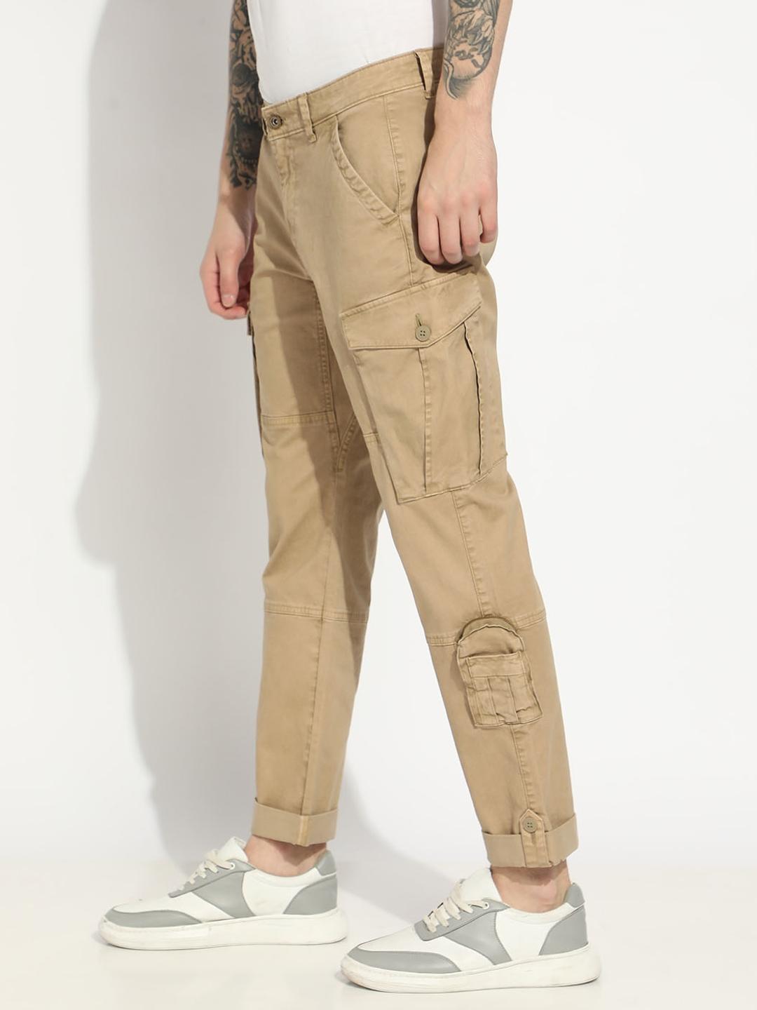 Straight Fit 7 Pocket Cargo Style Trouser