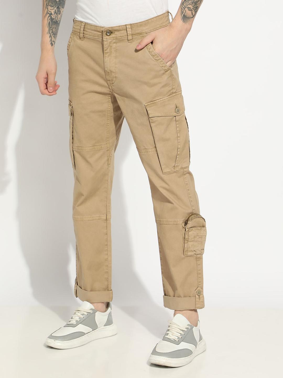 Straight Fit 7 Pocket Cargo Style Trouser