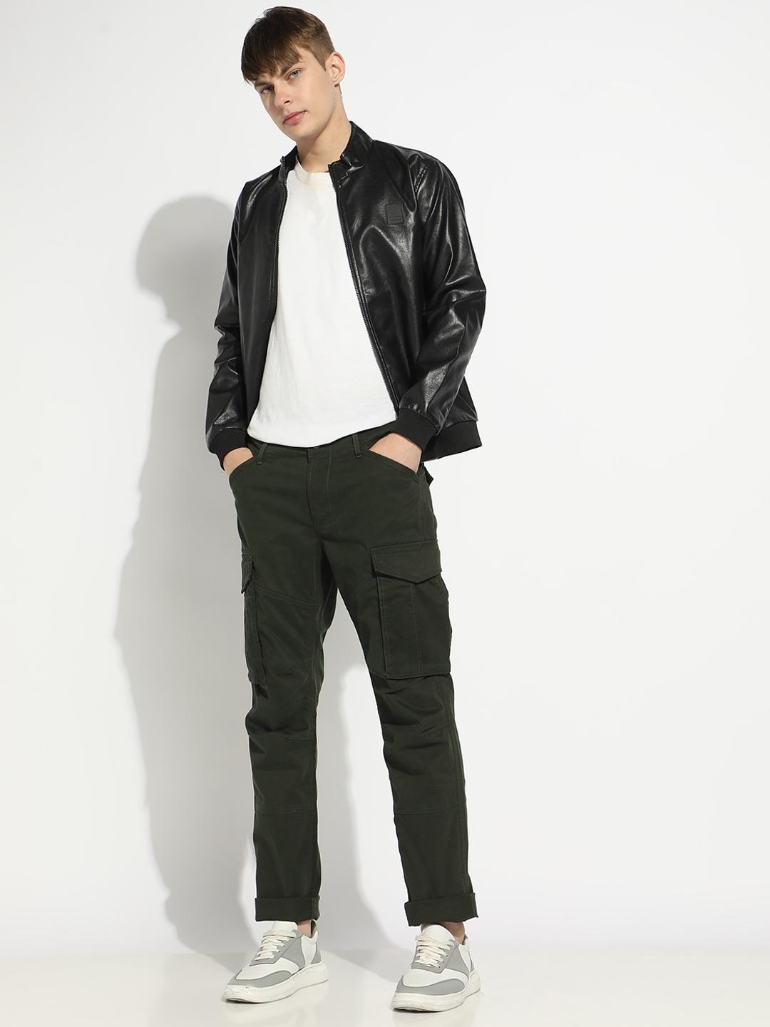 Slim Straight 7 Pocket Cargo Style Trouser