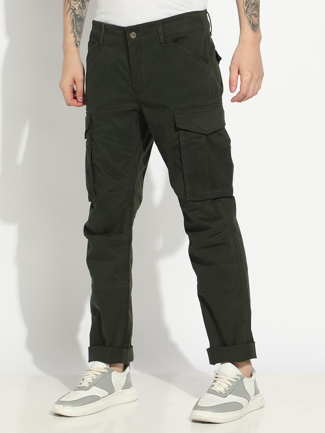 Slim Straight 7 Pocket Cargo Style Trouser