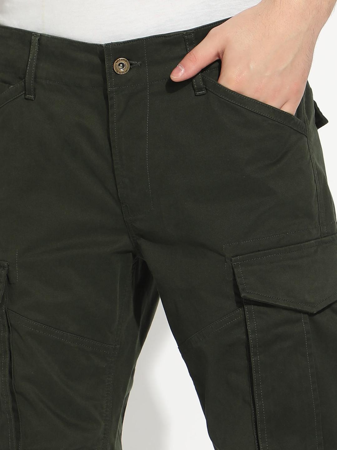 Slim Straight 7 Pocket Cargo Style Trouser