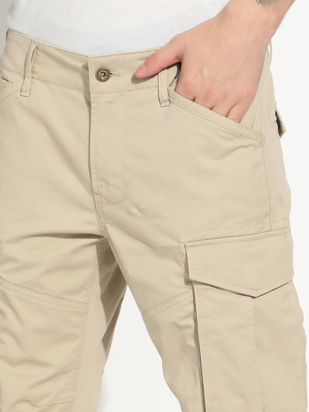 Slim Straight 7 Pocket Cargo Style Trouser