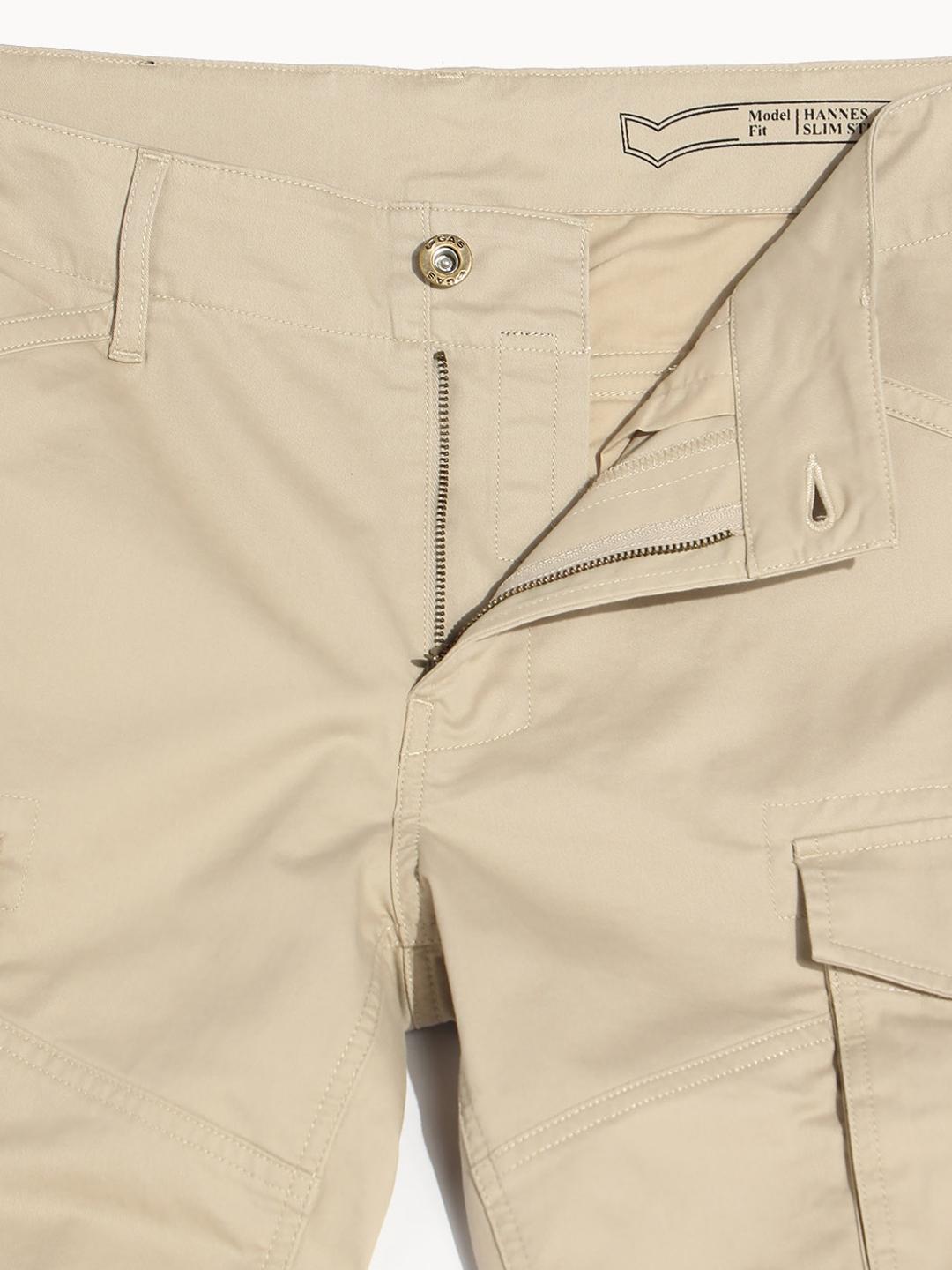 Slim Straight 7 Pocket Cargo Style Trouser