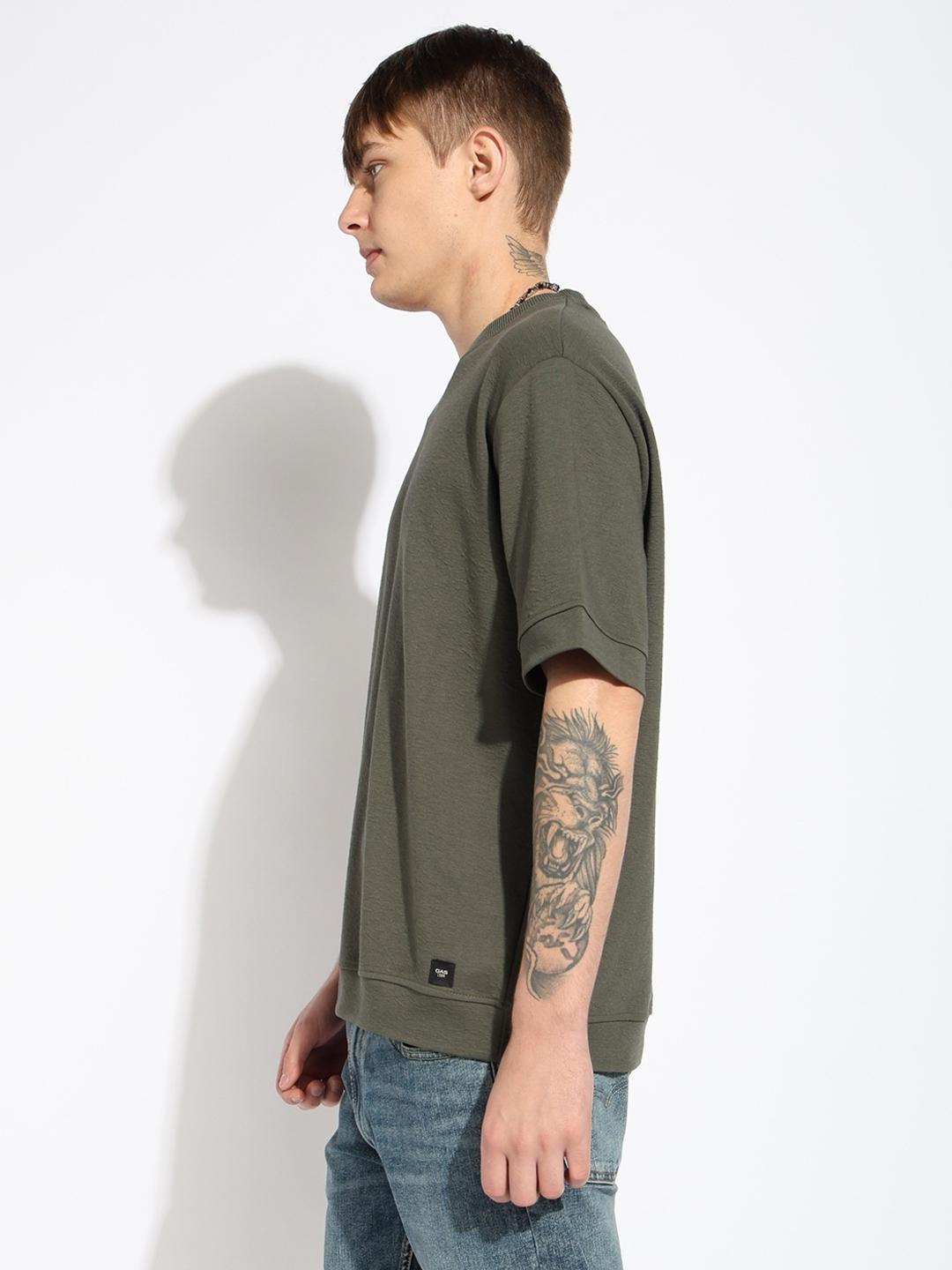 Crew Neck Short sleeve Boxy Fit T-shirt