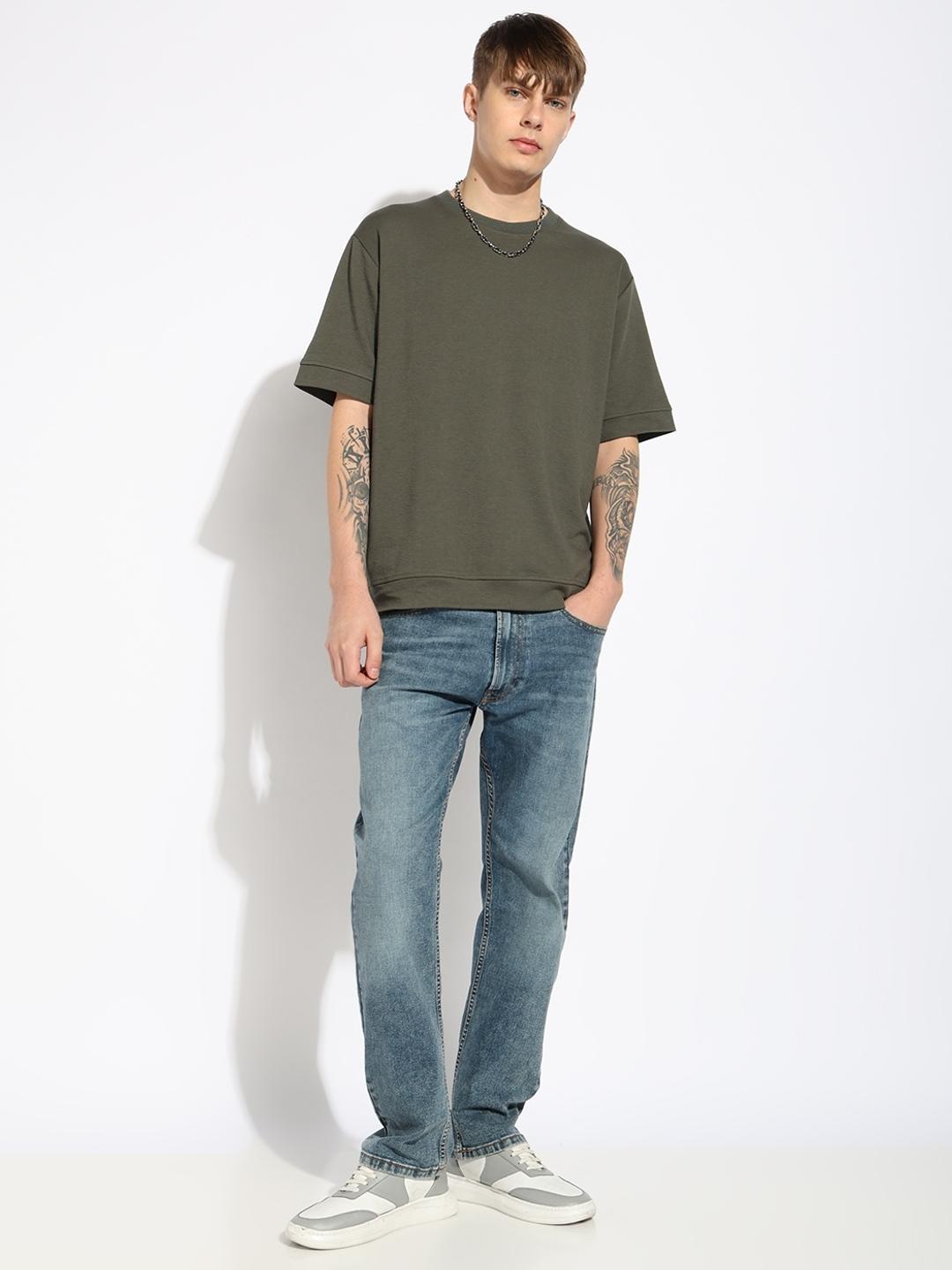 Crew Neck Short sleeve Boxy Fit T-shirt