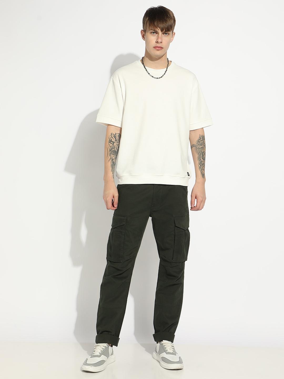 Crew Neck Short sleeve Boxy Fit T-shirt