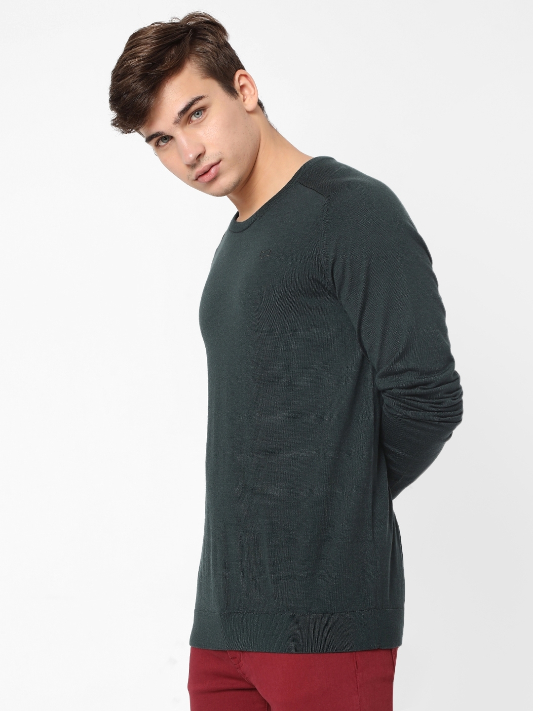 Wallace Slim Fit Crew-Neck Pullover