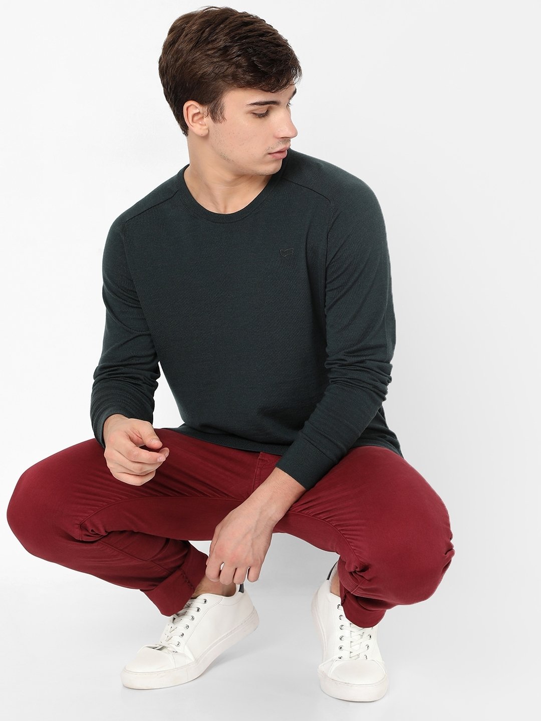 Wallace Slim Fit Crew-Neck Pullover