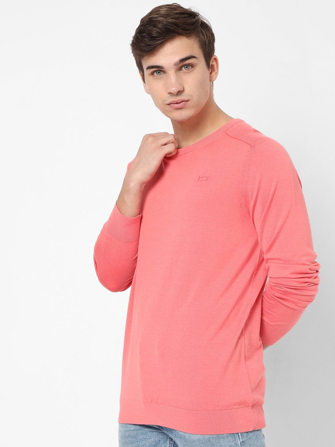 Wallace Slim Fit Crew-Neck Pullover