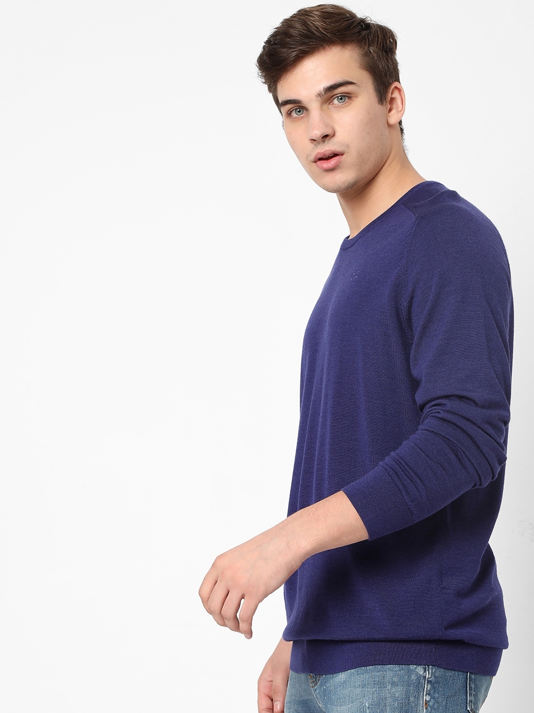 Wallace Slim Fit Crew-Neck Pullover