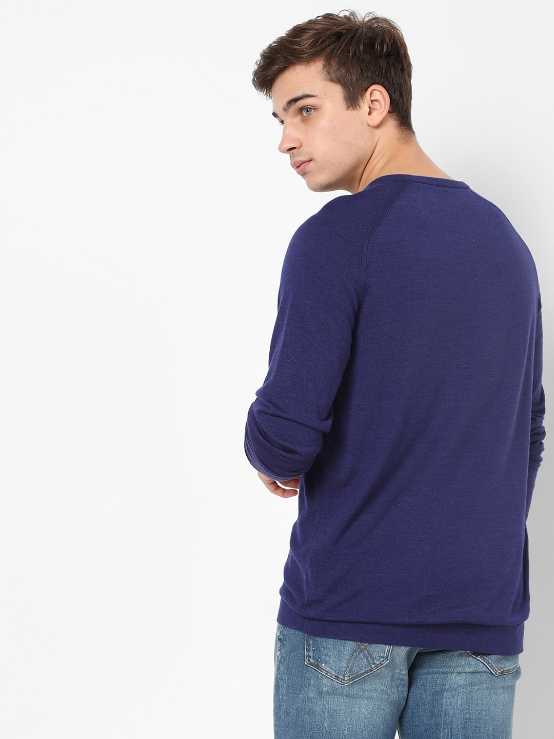 Wallace Slim Fit Crew-Neck Pullover