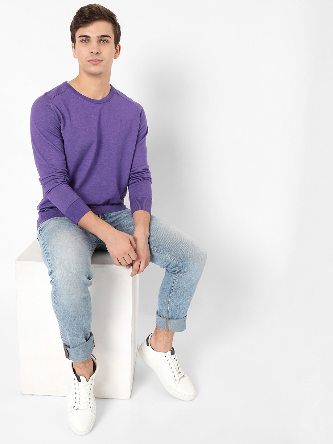 Wallace Slim Fit Crew-Neck Pullover