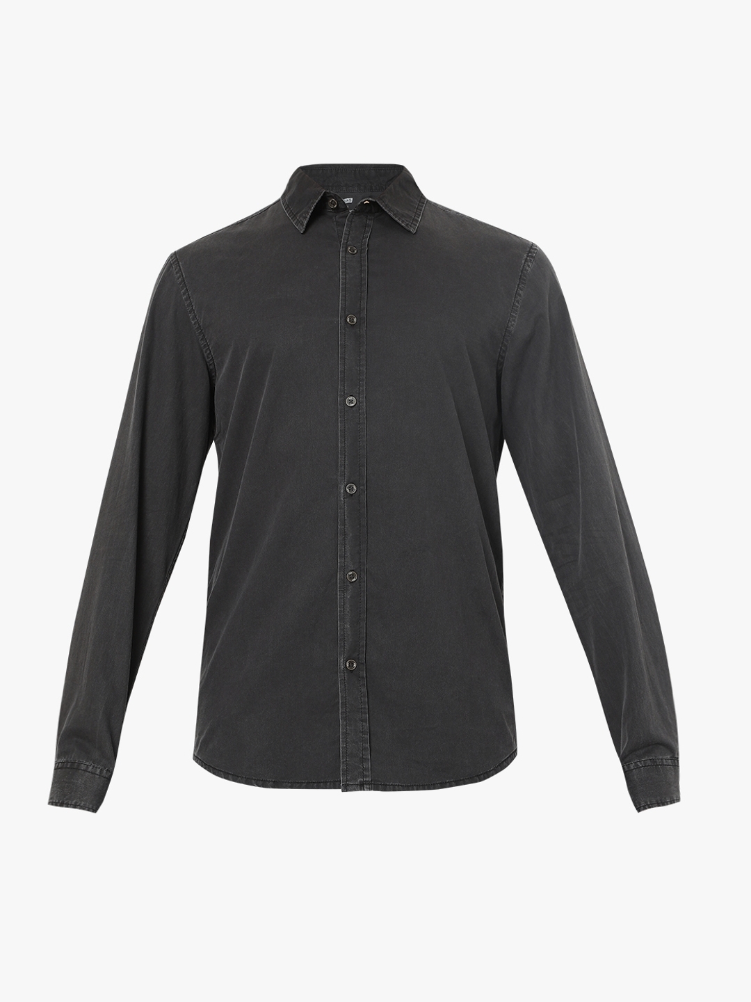 Washed Slim Fit Shirt