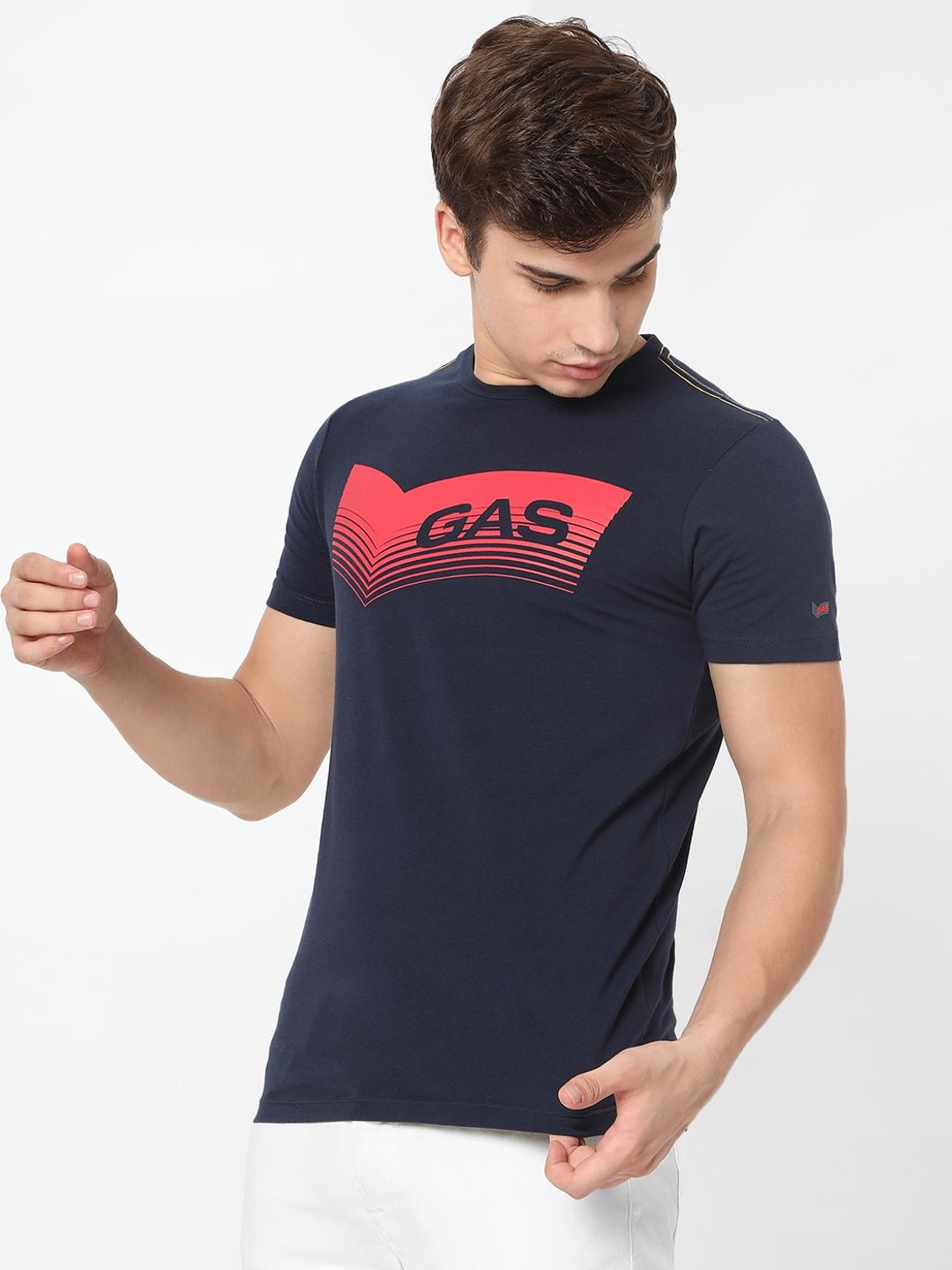 Logo Print Slim Fit Crew-Neck T-shirt