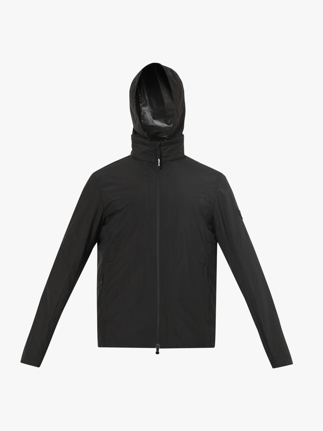 Modesto Zip-Front Hooded Jacket with Zip Pockets