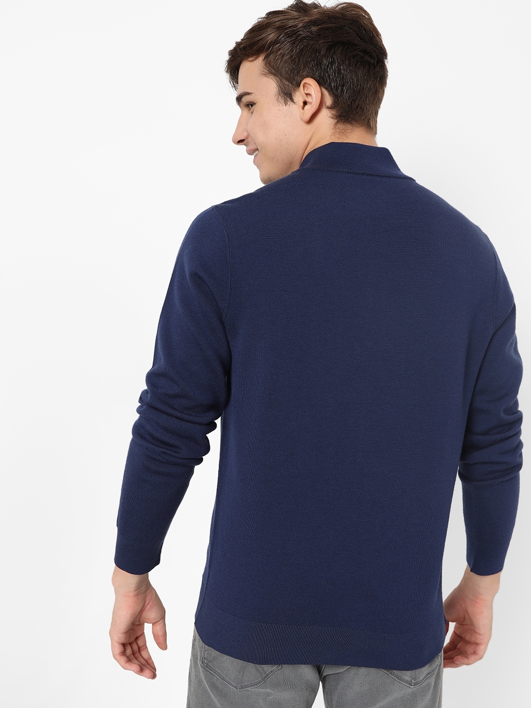 Jamie Zip-Front Sweater