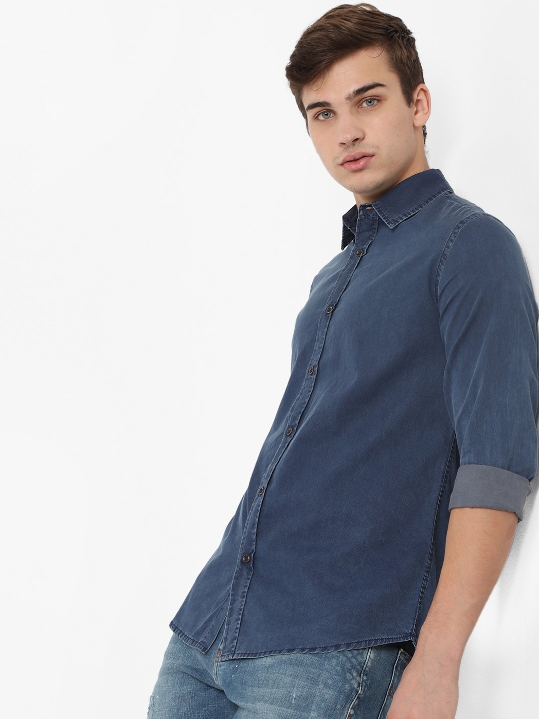 Slim Fit Cotton Shirt