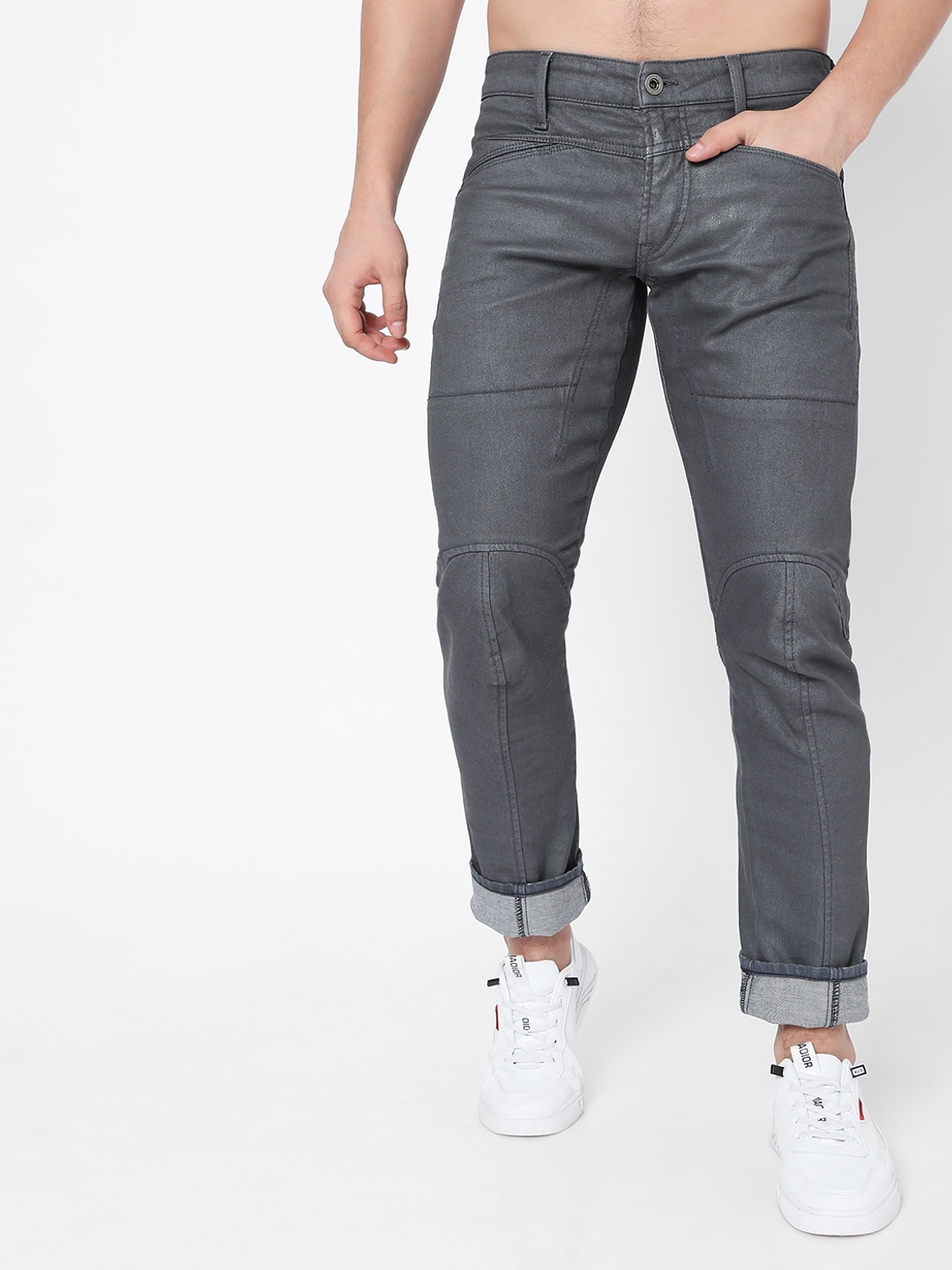 Ankle Fit Shade Blue Rough Look Premium Denim For men - Peplos – Peplos  Jeans