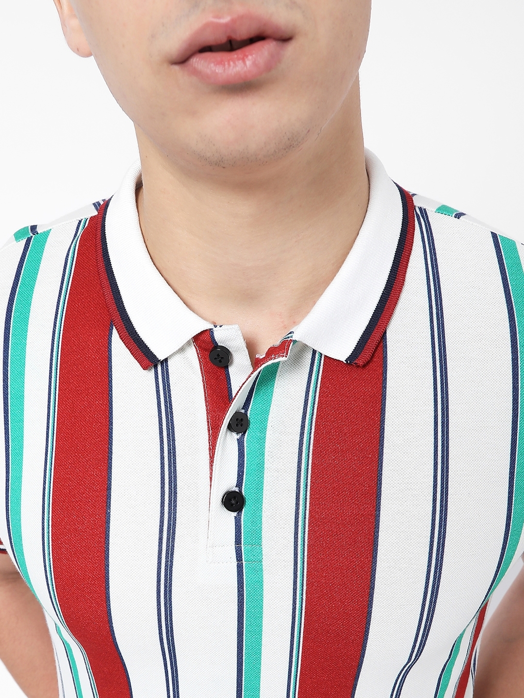 Ralph Striped Slim Fit Polo T-shirt