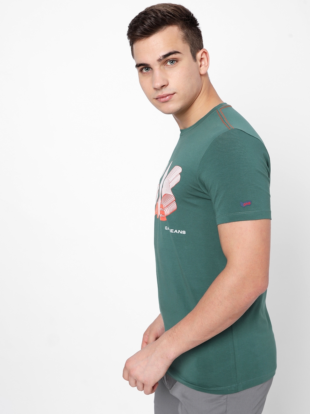 Scuba Motion Slim Fit Crew-Neck T-shirt