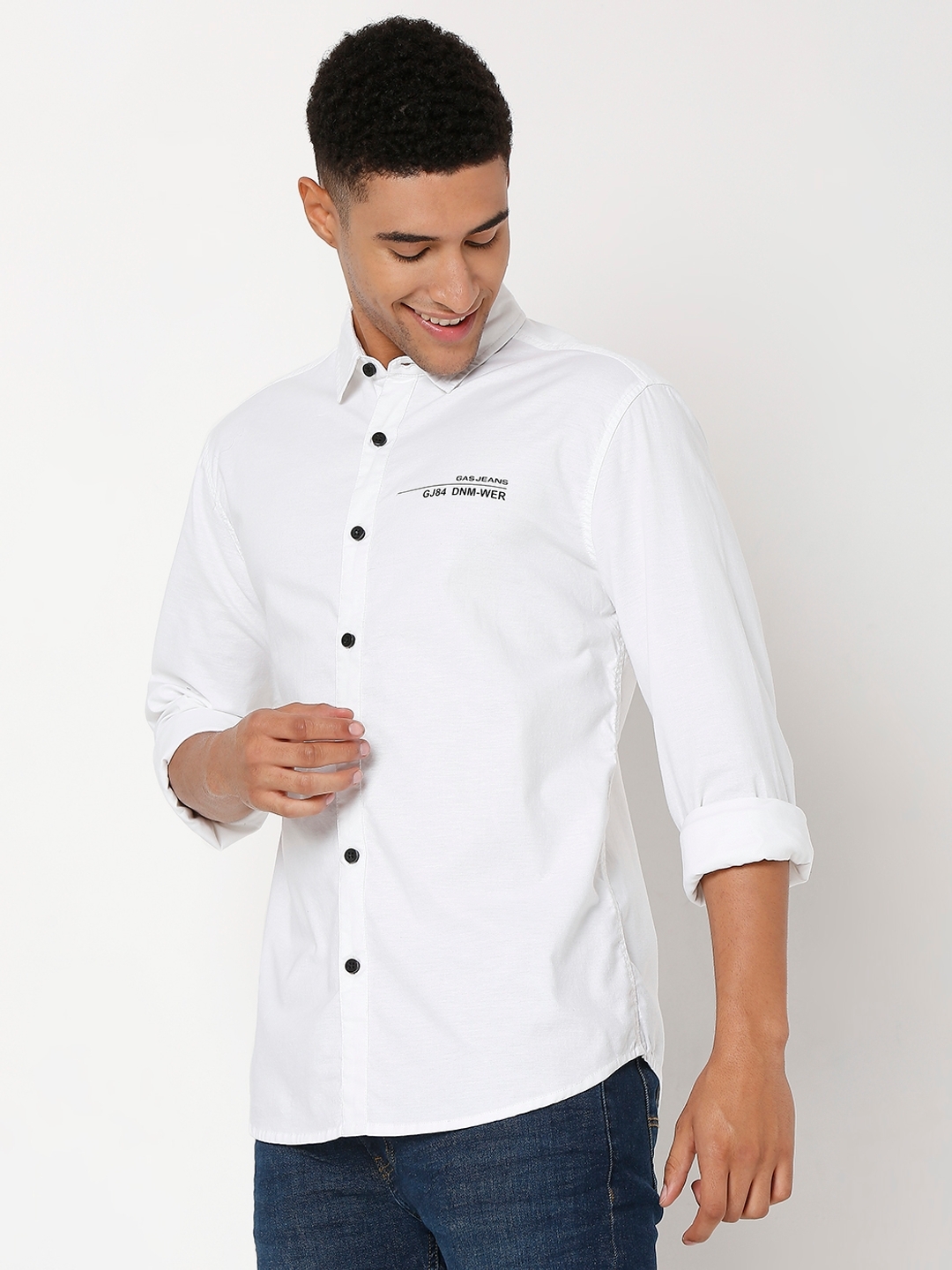 S Det Code Slim Fit Shirt